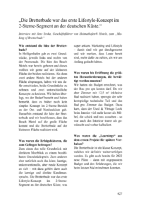 Dokument „Die Bretterbude war das erste Lifestyle-Konzept im 2-Sterne-Segment an der deutschen Küste.“
