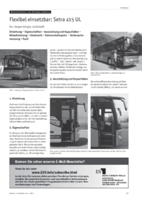 Flexibel einsetzbar: Setra 415 UL