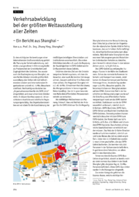 Verkehrsabwicklung bei der gr&ouml;&szlig;ten Weltausstellung aller Zeiten