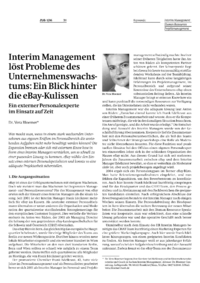 Interim Management l&ouml;st Probleme des Unternehmenswachstums: Ein Blick hinter die eBay-Kulissen