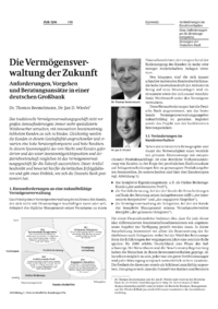 Die Verm&ouml;gensverwaltung der Zukunft