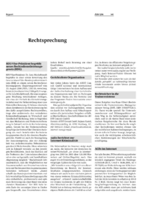 Rechtsprechung
