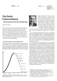 Das beste Unternehmen