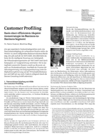 Customer Profiling