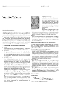 War for Talents