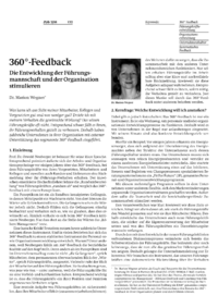 360&deg;-Feedback
