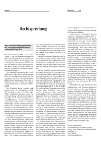 Rechtsprechung