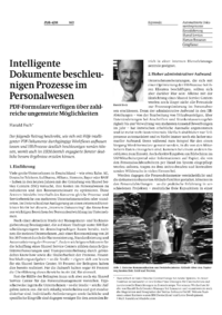 Intelligente Dokumente beschleunigen Prozesse im Personalwesen