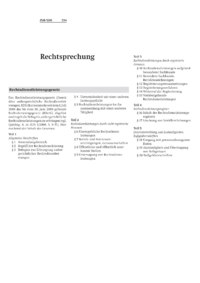 Rechtsprechung