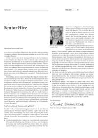 Senior Hire