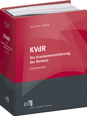 Die Krankenversicherung der Rentner &ndash; Kommentar zu den gesetzlichen Vorschriften (SGB V, KVLG) unter besonderer Ber�cksichtigung der Beitragszahlung aus Renten und Versorgungsbez�gen