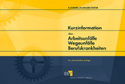 Kurzinformation �ber Arbeitsunf�lle - Wegeunf�lle - Berufskrankheiten &ndash; Eine gedr�ngte Darstellung �ber Versicherungsschutz, Versicherungsf�lle, Leistungen, Meldepflichten, Verfahren und Rechtsfolgen bei schuldhaft herbeigef�hrten Arbeitsunf�llen mit �bersichten, Skizzen und Berechnungsbeispielen
