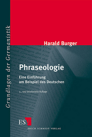 Phraseologie &ndash; Eine Einf�hrung am Beispiel des Deutschen