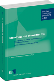Grundzüge des Umweltrechts – Grundzüge des Umweltrechts –