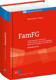 FamFG &ndash; Gesetz �ber das Verfahren in Familiensachen und in den Angelegenheiten der freiwilligen Gerichtsbarkeit
Kommentar