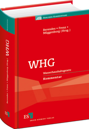 WHG – Wasserhaushaltsgesetz
Kommentar WHG – Wasserhaushaltsgesetz
Kommentar