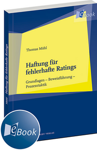 Haftung f�r fehlerhafte Ratings