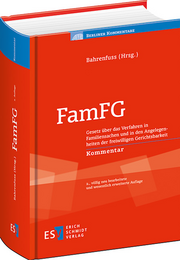 FamFG – Gesetz über das Verfahren in Familiensachen und in den Angelegenheiten der freiwilligen Gerichtsbarkeit
Kommentar FamFG – Gesetz über das Verfahren in Familiensachen und in den Angelegenheiten der freiwilligen Gerichtsbarkeit
Kommentar