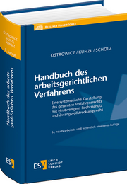 Handbuch Des Arbeitsgerichtlichen Verfahrens Eine Systematische