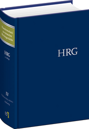 Handwörterbuch zur deutschen Rechtsgeschichte (HRG) – gebundene Ausgabe
Band IV: Nüchternheit, nüchtern – Richtsteig –