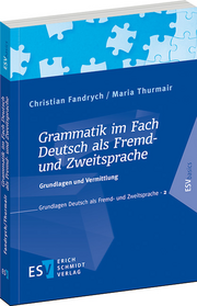 Studienbuch Grammatik Im Fach Deutsch Als Fremd- Und Zweitsprache ...