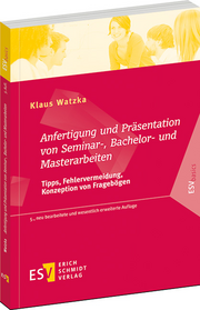 Anfertigung und Präsentation von Seminar-, Bachelor- und Masterarbeiten – Tipps, Fehlervermeidung, Konzeption von Fragebögen Anfertigung und Präsentation von Seminar-, Bachelor- und Masterarbeiten – Tipps, Fehlervermeidung, Konzeption von Fragebögen