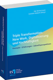 Triple Transformation: New Work, Digitalisierung und Nachhaltigkeit – Konzepte – Erfahrungen – Zukunftsperspektiven