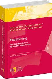 Finanzierung – Vom Kapitalbedarf zur optimalen Kapitalstruktur