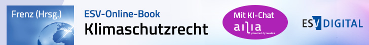 Frenz (Hrsg.): ESV-Online-Book Klimaschutzrecht � mit KI-Chat AILIA