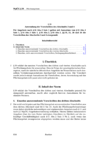 Dokument § 39 Anwendung der Vorschriften des Abschnitts 3 und 4