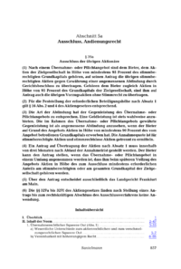 Dokument § 39a Ausschluss der übrigen Aktionäre