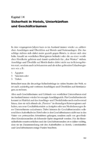 Dokument Sicherheit in Hotels, Unterk&uuml;nften und Gesch&auml;ftsr&auml;umen