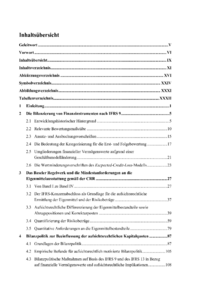 Dokument Inhaltsübersicht