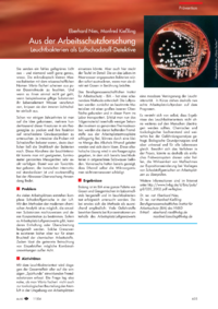 Dokument Aus der Arbeitsschutzforschung – Leuchtbakterien als Luftschadstoff-Detektive