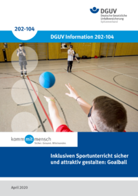 Dokument Inklusiven Sportunterricht sicher und attraktiv gestalten: Goalball