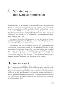 Dokument Storytelling — den Kunden mitnehmen