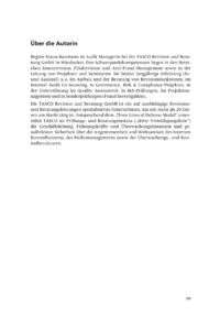 Dokument &Uuml;ber die Autorin