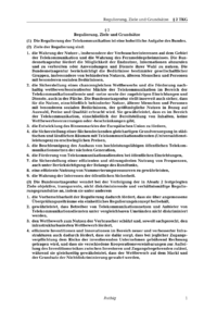 Dokument &sect; 2 Regulierung, Ziele und Grunds&auml;tze