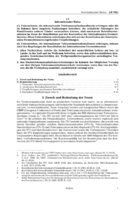 Dokument § 8 Internationaler Status