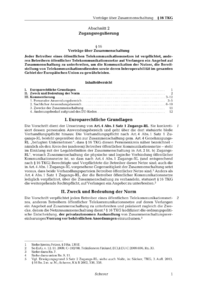 Dokument § 16 Verträge über Zusammenschaltung