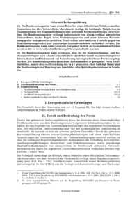 Dokument § 24 Getrennte Rechnungsführung