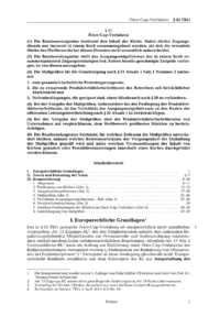 Dokument § 33 Price-Cap-Verfahren