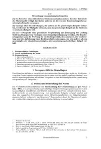 Dokument § 37 Abweichung von genehmigten Entgelten