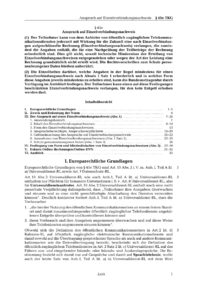 Dokument &sect; 45e Anspruch auf Einzelverbindungsnachweis