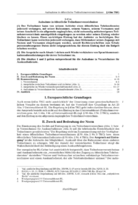 Dokument § 45m Aufnahme in öffentliche Teilnehmerverzeichnisse