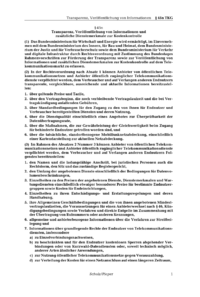 Dokument § 45n Transparenz, Veröffentlichung von Informationen und zusätzliche Dienstemerkmale zur Kostenkontrolle