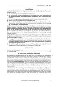 Dokument &sect; 66g Warteschleifen