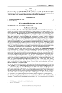 Dokument &sect; 66m Umgehungsverbot