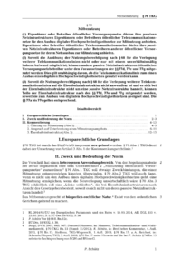 Dokument &sect; 70 Mitbenutzung