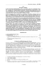 Dokument § 74 Besondere Anlagen